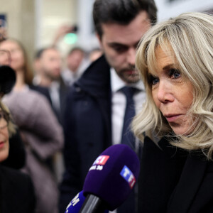 Exclusif - Brigitte Macron - Soirée de gala au profit de la Fondation Olena Zelenska à la salle Pleyel à Paris, le 13 décembre 2022. © Dominique Jacovides / Bestimage