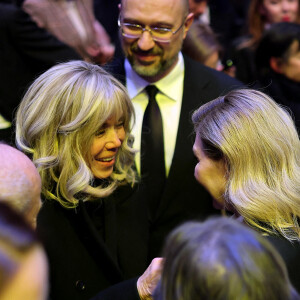 Exclusif - Brigitte Macron, Olena Zelenska - Soirée de gala au profit de la Fondation Olena Zelenska à la salle Pleyel à Paris, le 13 décembre 2022. © Dominique Jacovides / Bestimage