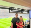 Enzo Zidane emmène sa fille Sia voir un match du Real Madrid pour la première fois.