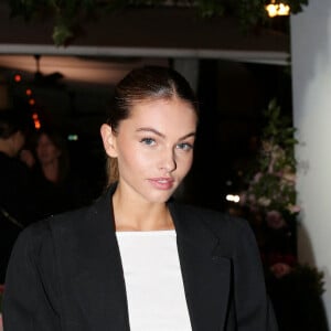 Thylane Blondeau à la soirée Miss Dior au restaurant l'Avenue à Paris en marge de la fashion week collection Printemps-Eté le 28 septembre 2021. © Panoramic / Bestimage