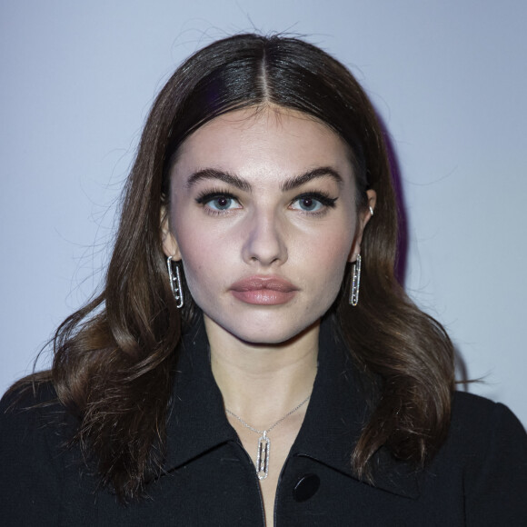 Thylane Blondeau (bijoux Messika) - Dîner de gala de l'association AEM (Un Avenir pour les Enfants du Monde) au bénéfice des enfants du Rwanda organisé par B.Djian au Pavillon Ledoyen à Paris, France, le 12 décembre 2019. Chaque année avant les fêtes, B.Djian mobilise la mode, le temps d'un dîner caritatif au profit des enfants du Rwanda. La directrice de la rédaction de Numéro Magazine associe à la cause de l'association AEM, les grandes maisons de couture française. © Olivier Borde/Bestimage