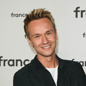 Cyril Féraud au photocall pour la conférence de presse de rentrée de France TV à la Grande Halle de la Villette à Paris, France, le 6 juillet 2022. © Coadic Guirec/Bestimage 