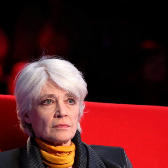 Exclusif - Enregistrement de l'émission "Le Divan" présentée par Marc-Olivier Fogiel avec Françoise Hardy en invitée, le 29 janvier 2016. Elle sera diffusée le 16 février 2016 sur France 3. © Dominique Jacovides / Bestimage 