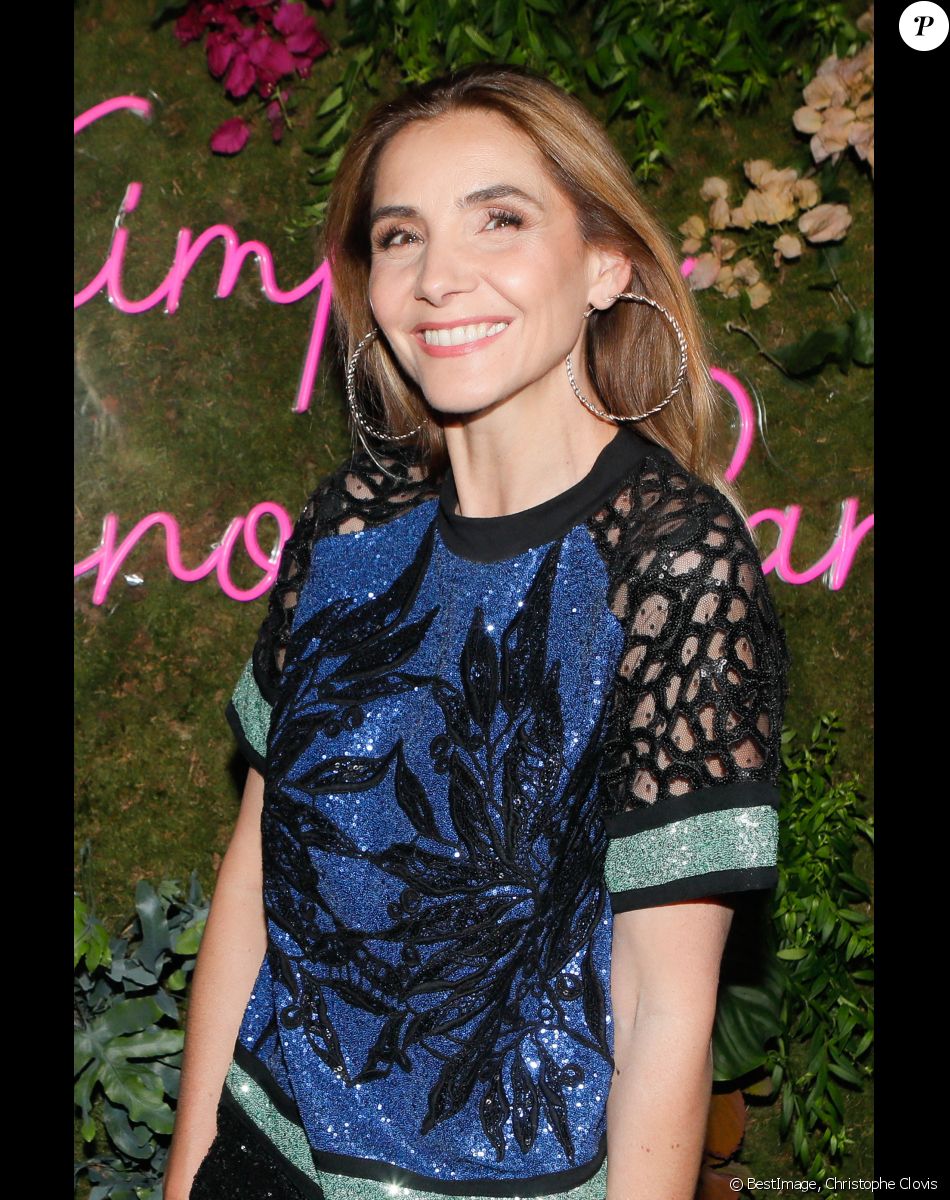 Clotilde Courau - People à la soirée "Kimpton Music Festival" à l'hôtel Kimpton Saint-Honoré à Paris. Le 1er juin 2022 © Christophe Clovis / Bestimage