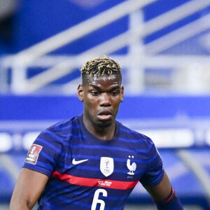 Paul Pogba (France) - Match de football : Eliminatoires coupe du monde 2022 : La France et l'Ukraine font un match nul 1-1 au stade de France à Paris le 24 mars 2021. © JB Autissier / Panoramic / Bestimage