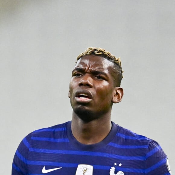 Paul Pogba (France) - Match de football : Eliminatoires coupe du monde 2022 : La France et l'Ukraine font un match nul 1-1 au stade de France à Paris le 24 mars 2021. © JB Autissier / Panoramic / Bestimage