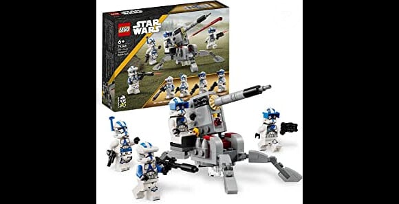 Incarnez une méchant avec ce jeu de construction Lego Star Wars le combat des des clone troopers