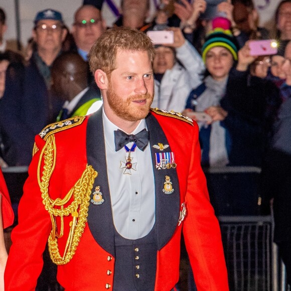 Le prince Harry, duc de Sussex, et Meghan Markle, duchesse de Sussex assistent au festival de musique de Mountbatten au Royal Albert Hall de Londres, Royaume Uni, le 7 mars 2020. 