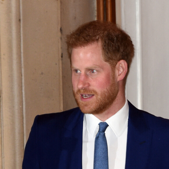 Le prince Harry, duc de Sussex, et Meghan Markle, duchesse de Sussex arrivent à la cérémonie des Endeavour Fund Awards au Mansion House à Londres, Royaume Uni, le 5 mars 2020. 