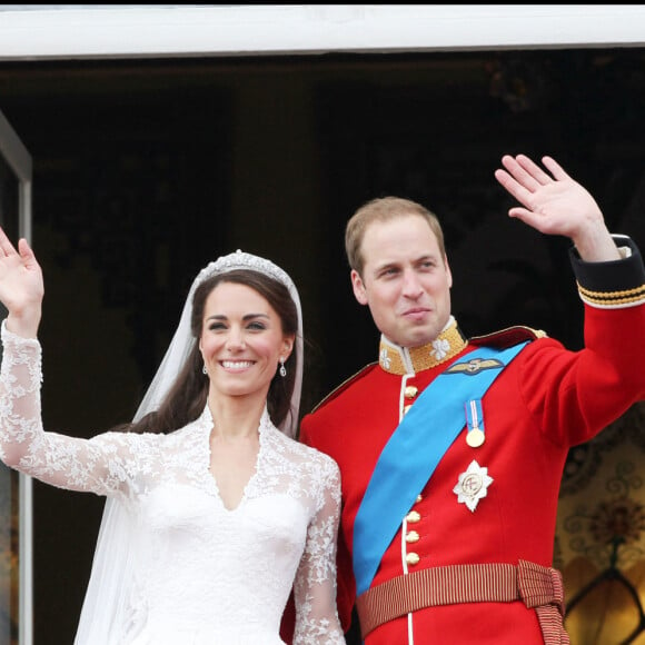 Mariage de Kate Middleton et du prince William à l'abbaye de Westminster. Le 29 avril 2011.