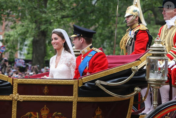 Le prince William, le prince Harry - Mariage de Kate Middleton et du prince William à l'abbaye de Westminster. Le 29 avril 2011. @ Ken Goff Rota/GoffPhotos.com