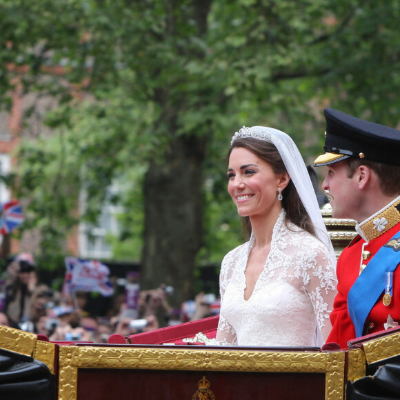 Le prince William, le prince Harry - Mariage de Kate Middleton et du prince William à l'abbaye de Westminster. Le 29 avril 2011. @ Ken Goff Rota/GoffPhotos.com