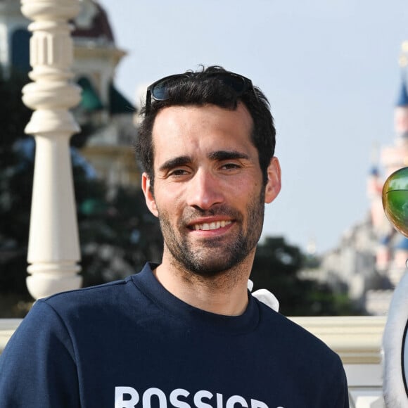 Martin Fourcade - People au 30ème anniversaire du parc d'attractions Disneyland Paris à Marne-la-Vallée. Le 5 mars 2022 © Coadic Guirec / Bestimage 