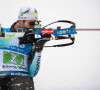 Martin Fourcade FRA - Biathlon : Relais 4x7,5km Hommes - IBU Coupe du Monde - à Ruhpolding le 18 janvier 2020.