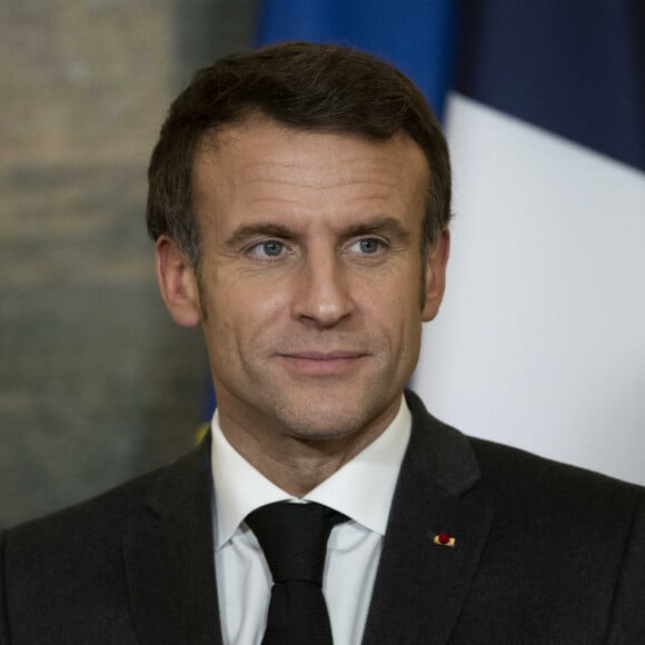 Conférence de presse commune du président Emmanuel Macron et du premier ministre du Cambodge Hun Sen au palais de l'Elysée à Paris le 13 décembre 2022. © Eliot Blondet / Pool / Bestimage