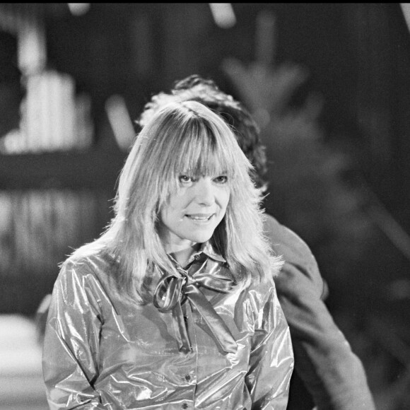 Archives - France Gall sur le plateau de l'émission "La palmarès de la chanson"