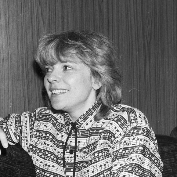 Archives - France Gall dans la loge de Michel Berger après la 1 première au Palais des Sports le 24 mail 1983 © Jean-Claude Woestelandt / Bestimage