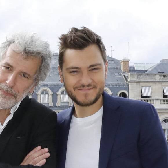 Stéphane de Bourgies, Jeff Panacloc - Cérémonie de remise des insignes de Commandeur dans l'Ordre des Arts et des Lettres à Pierre Hermé et de Chevalier dans l'Ordre des Arts et des Lettres à David Sinapian au Ministère de la Culture à Paris, le 23 septembre 2019. © Marc Ausset-Lacroix/Bestimage 