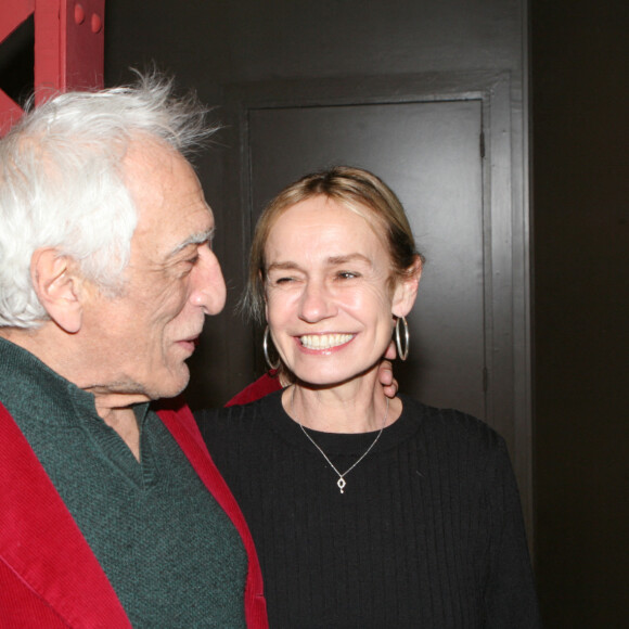 Gérard Darmon et Sandrine Bonnaire - Avant-première du 50ème film de Claude Lelouch "L'amour c'est mieux que la vie" au Cinéma des Cinéastes à Paris. Le 13 janvier 2022 © JLPPA / Bestimage