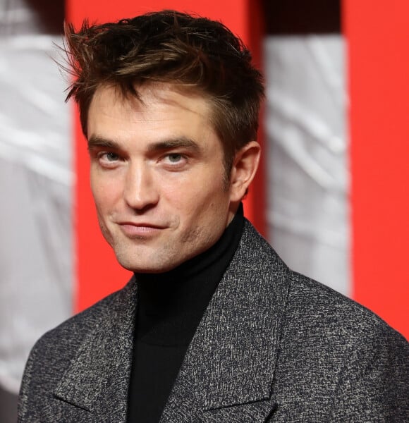 Robert Pattinson à la première du film "The Batman" à Londres.