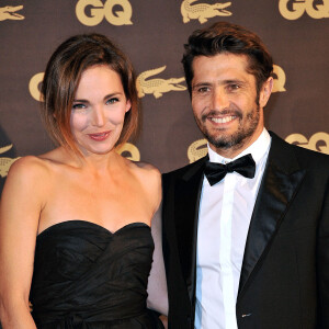 Bixente Lizarazu et son amie Claire Keim - Soiree GQ ' l'Homme de l'Annee' au Musee d' Orsay a Paris.