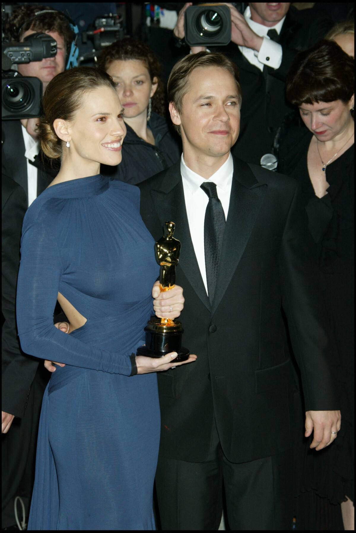 Photo Hilary Swank et Chad Lowe, Oscar de la meilleure