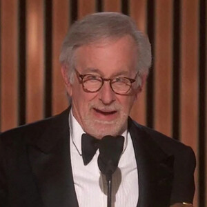 Steven Spielberg (Golden Globe du meilleur réalisateur et Golden Globe du meilleur film dramatique pour son film "The Fabelmans") - Capture d'écran - La 80ème cérémonie des Golden Globes à Los Angeles le 10 janvier 2023.