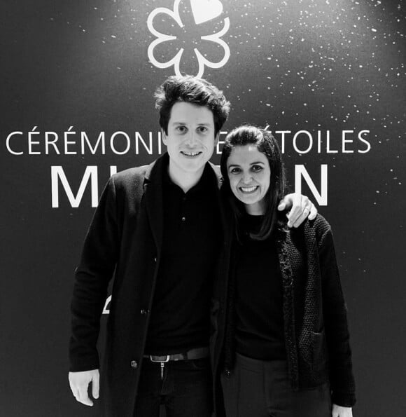 Tabata Mey (Top Chef) et son mari Ludovic sont à la tête du restaurant Les Apothicaires à Lyon. Les parents d'Antoine (3 ans) ont obtenu une étoile au guide Michelin. Janvier 2020.