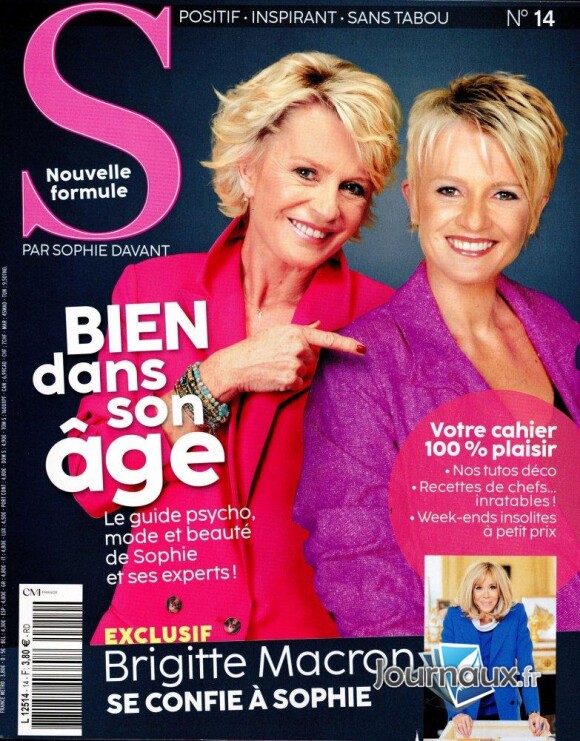 Brigitte Macron dans le magazine S.