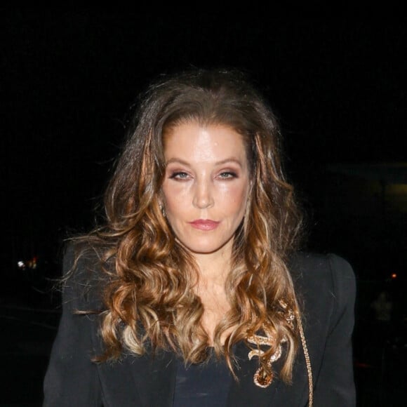 Exclusif - Lisa Marie Presley assiste à la célébration de l'anniversaire d'Elvis à West Hollywood le 8 janvier 2023.