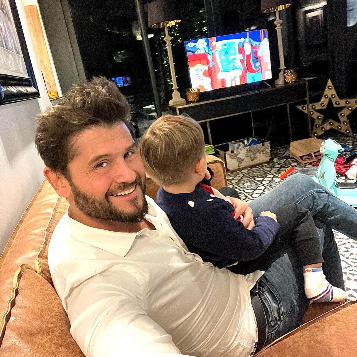 Photo Christophe Beaugrand Et Son Fils Valentin Sur Instagram Le 11