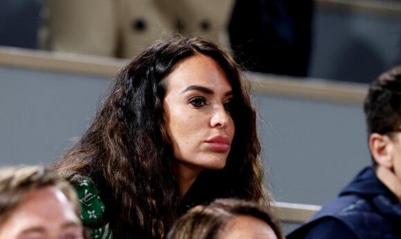 Jade Lagardère - Célébrités dans les tribunes des internationaux de France de Roland Garros à Paris le 31 mai 2022. © Cyril Moreau - Dominique Jacovides/Bestimage 