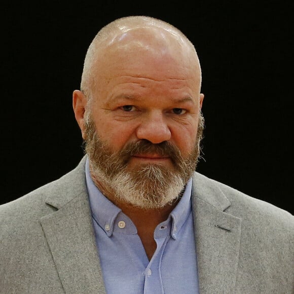 Exclusif - Le chef Philippe Etchebest fait le tour du salon "Exp'Hotel" à Bordeaux. © Patrick Bernard/ Bestimage