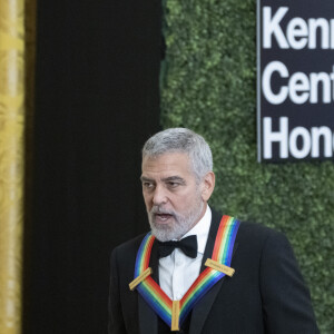 George Clooney lors de la 45ème cérémonie des "Kennedy Center Honors" à Washington, DC, le dimanche 4 décembre 2022.