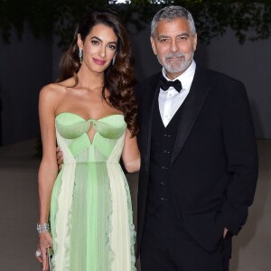 Amal Alamuddin Clooney, George Clooney - Photocall de la 2ème édition du gala annuel du musée de l'Académie à l'Academy Museum of Motion Pictures de Los Angeles, Californie, Etats-Unis, le 15 octobre 2022.