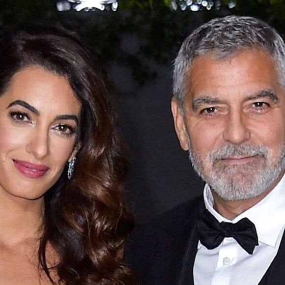 Amal Alamuddin Clooney, George Clooney - Photocall de la 2ème édition du gala annuel du musée de l'Académie à l'Academy Museum of Motion Pictures de Los Angeles, Californie, Etats-Unis, le 15 octobre 2022.