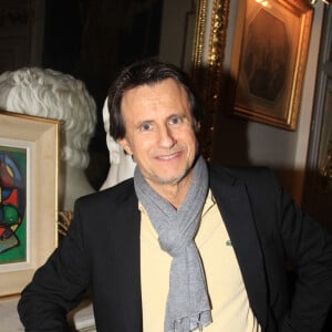 Exclusif - Vincent Perrot lors d'un dîner au Palais Vivienne à Paris le 9 décembre 2020. © Baldini / Bestimage 