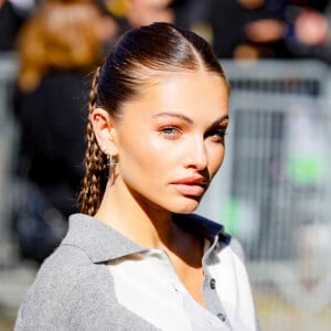 Thylane Blondeau - Arrivées au défilé Miu Miu Collection Femme Prêt-à-porter Printemps/Eté 2023 lors de la Fashion Week de Paris (PFW), France, le 4 octobre 2022. © Veeren-Clovis/Bestimage 