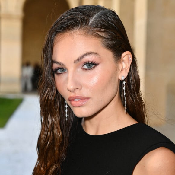 Thylane Blondeau - Front Row du défilé Monot Collection Femme Prêt-à-porter Printemps/Eté 2023 lors de la Fashion Week de Paris (PFW), France, le 1er octobre 2022. © Veeren-Clovis/Bestimage 