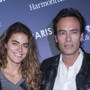 Exclusif - Anthony Delon et sa fille Alyson Le Borges - Inauguration de la boutique Harmont & Blaine à Paris