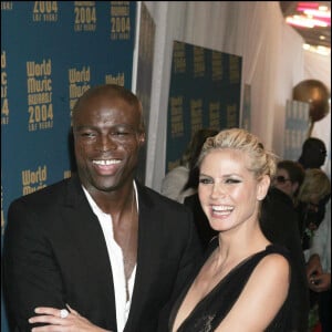 Seal et Heidi Klum lors du World Music Awards à Las Vegas le 15 septembre 2004.