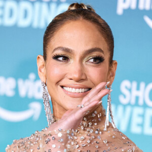 Jennifer Lopez (Affleck) à la première du film "Shotgun Wedding" à Los Angeles, le 18 janvier 2023. 