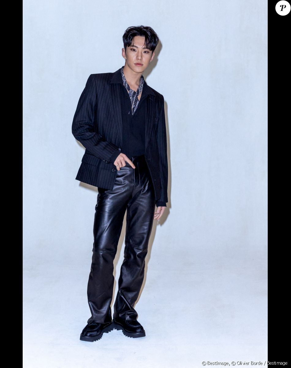 Hoshi - Photocall du défilé de mode Hommes "AMI" prêt-à-porter automne-hiver 2023/2024 lors de la fashion week de Paris. Le 19 janvier 2023 © Olivier Borde / Bestimage