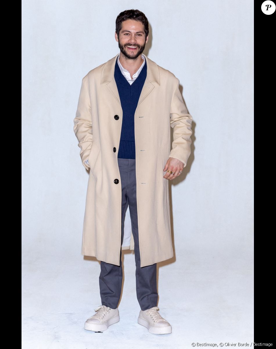 Dylan O'Brian - Photocall du défilé de mode Hommes "AMI" prêt-à-porter automne-hiver 2023/2024 lors de la fashion week de Paris. Le 19 janvier 2023 © Olivier Borde / Bestimage