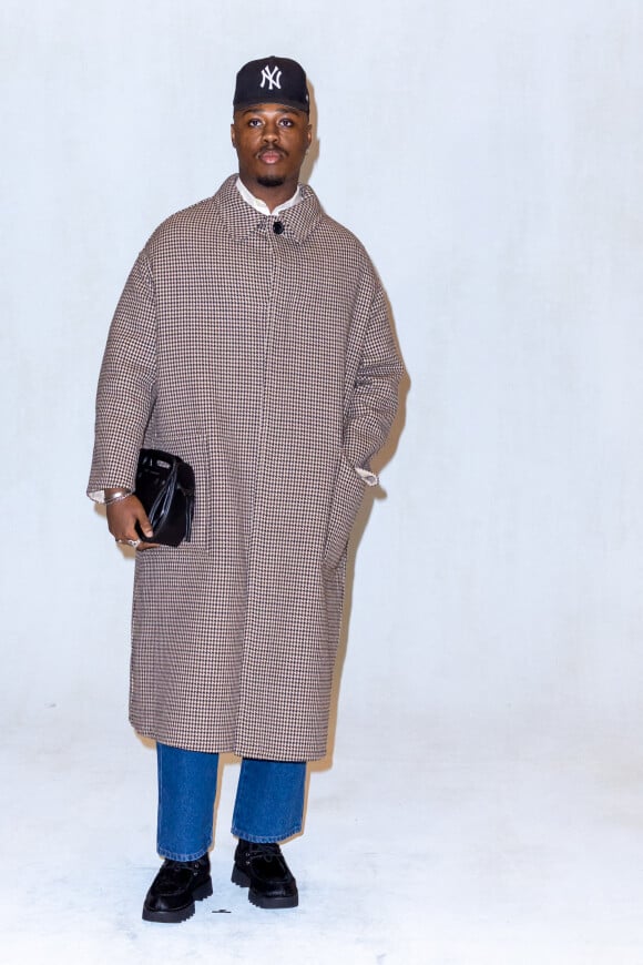 Denzel Dion - Photocall du défilé de mode Hommes "AMI" prêt-à-porter automne-hiver 2023/2024 lors de la fashion week de Paris. Le 19 janvier 2023 © Olivier Borde / Bestimage 