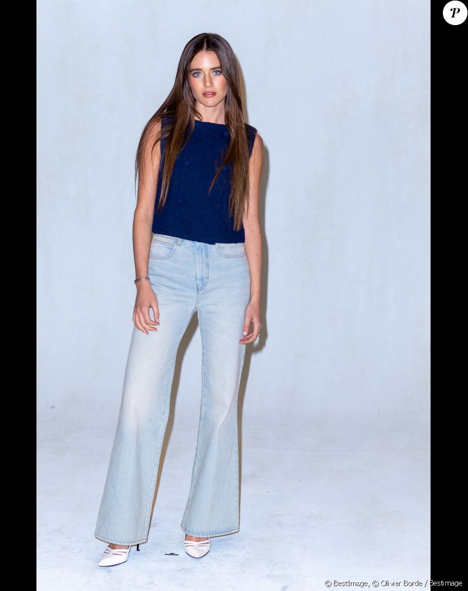 Olivia Neill - Photocall du défilé de mode Hommes "AMI" prêt-à-porter automne-hiver 2023/2024 lors de la fashion week de Paris. Le 19 janvier 2023 © Olivier Borde / Bestimage