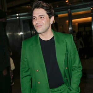 Xavier Dolan - Arrivées au défilé de mode Hommes "AMI" prêt-à-porter automne-hiver 2023/2024 lors de la fashion week de Paris. Le 19 janvier 2023 © Veeren-Christophe Clovis / Bestimage 