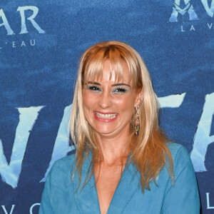 Élodie Gossuin (Miss France 2001) à la première du film "Avatar: La Voie de l'Eau" au cinéma Le Grand Rex à Paris, le 13 décembre 2022. © Guirec Coadic/Bestimage
