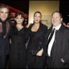 Daniel Day-Lewis, Marion Cotillard, Rebecca Miller et Harvey Weinstein à la première de Nine, à Paris. 18/02/2010