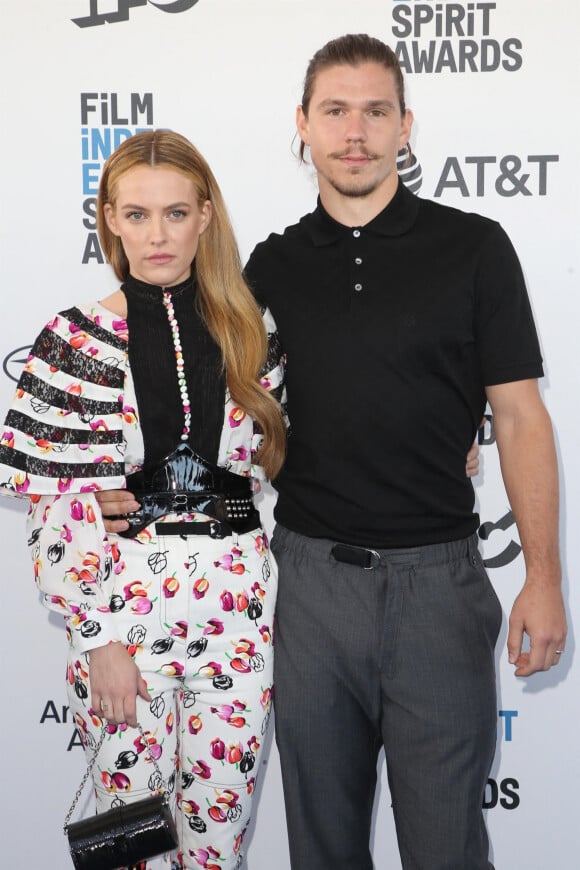 Riley Keough et son mari Ben Smith-Petersen à la soirée Film Independent Spirit Awards à Santa Monica, le 23 février 2019